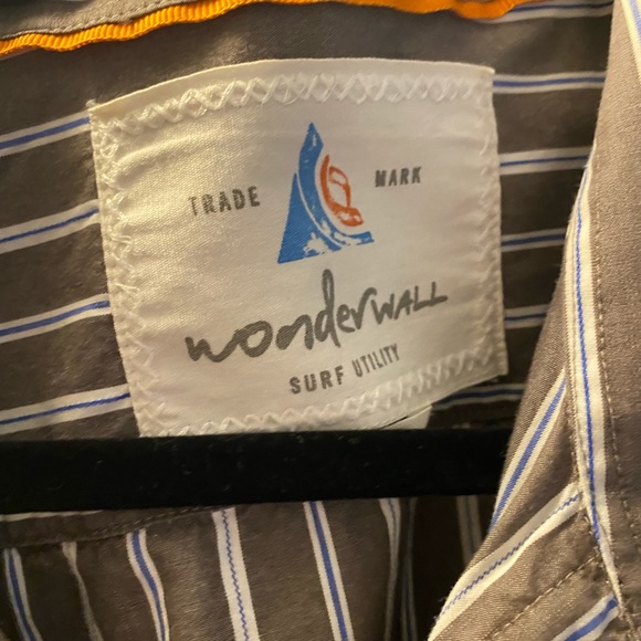 Wonderwall surf utility button down shirt XL - Picture 3 of 5
